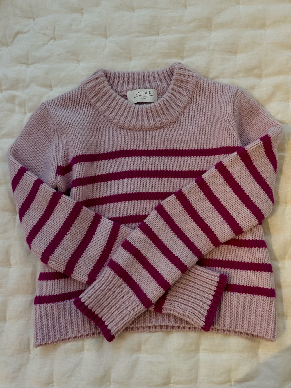 La Ligne Mini Marin Lavender Striped